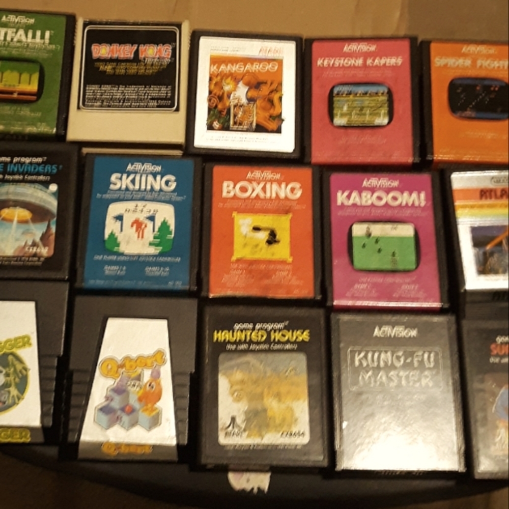 15 Atari 2600 games, all great games!